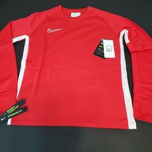 Nike Youth Academy Crow neck top long sleeve Sz M
